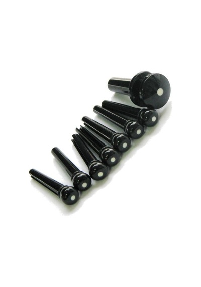 Planet Waves Pwps10 Köprü Ve Askı Pimi Seti Siyah - 7+1