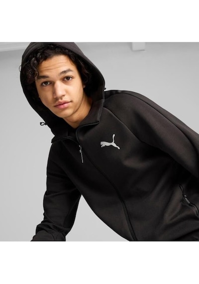 Puma Evostripe Full-zip Hoodie Erkek Sweatshirt Siyah 68170001