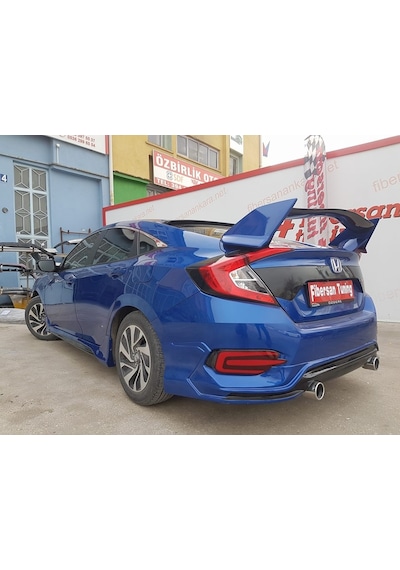 Honda Fc5 Yüksek Spoiler----Fibersan Tuning