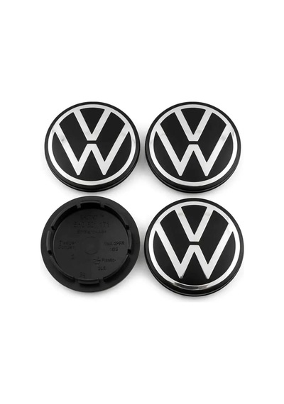 Vw Golf 8 2020-2026 T-roc 2018-2026 Tiguan 2016-2026 Passat B8 Arteon Uyumlu 65 Mm Jant Göbeği 4 Lü Set 5h0 601 171 - 920228058