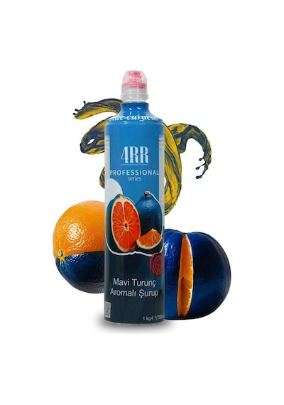 Mavi Turunç Aromalı Şurubu 750 Ml Tropikal İçecek & Kokteyl Bazı