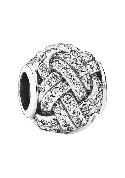 Nur Silver Aşk Düğümü Gümüş Charm Nur-bl00157