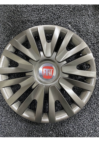 Fiat Fiorino 15" Inç Kırılmaz Jant Kapağı Füme 4 Adet /5911fümefiat/
