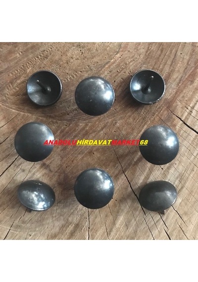 22 MM Oksit Siyah Renk Kabara Raptiye Koltuk Çivisi 100Adet