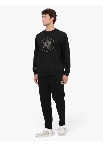 Lumberjack 6w Ml Arman 16nat26-4 6pr Erkek Siyah Sweatshirt - 102708344