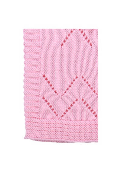 Bebegen Lüx Pembe Kurdeleli Kız Bebek Triko Yelek Çok Renkli