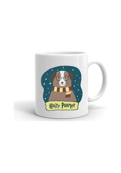 Hairy Pawter Baskılı Seramik Beyaz Kupa
