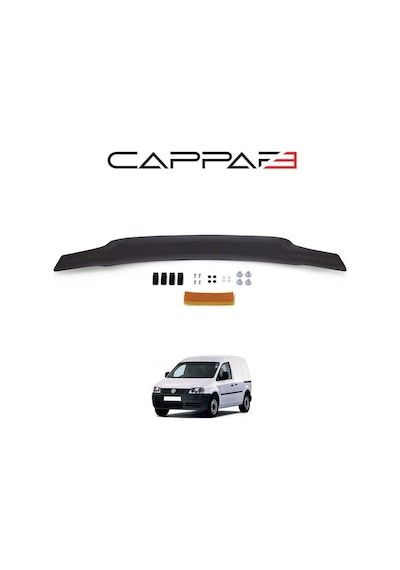 Volkswagen Caddy 2004-2010 Yıl Aralığı Uyumlu Kaput Rüzgarlığı 3mm