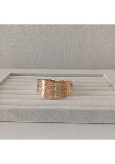 Tel Rose Gold Bileklik Altın