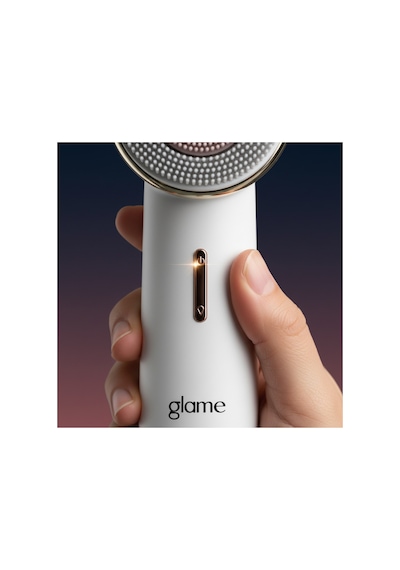 Glame Duo Spin Cleanser-Çift Başlıklı Yüz Temizleme Fırçası | Döner Başlıklı Gözenek Sıkılaştırıcı & Temizleme Cihazı