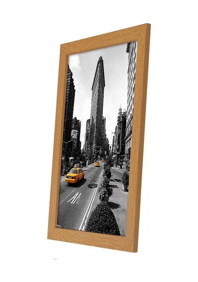Tr Kırılmaya Dayanıklı Camlı 11x17 Resim Çerçevesi - Tasarlanmış Ahşap İle Galeri Tarzı Çerçeve - İmza Kol
