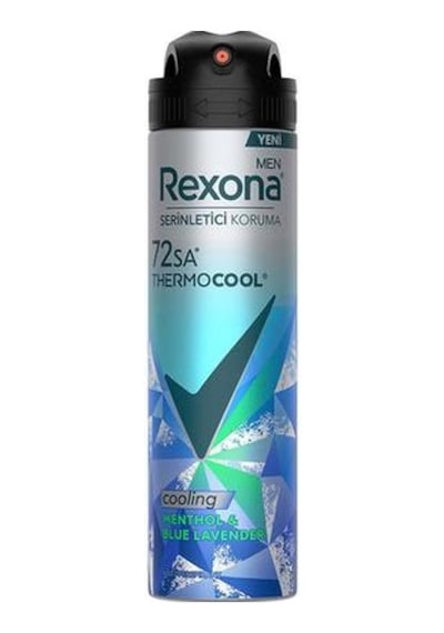 Rexona Men Thermocool Erkek Sprey Deodorant Menthol & Blue Lavender 150 Ml