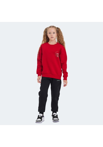 Slazenger LONE Çocuk  Kırmızı Sweatshirt