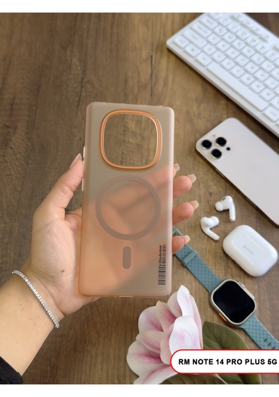 Redmi Note 14 Pro Plus 5g Magsafe Uyumlu Mat Sert Klein Kılıf Çöl