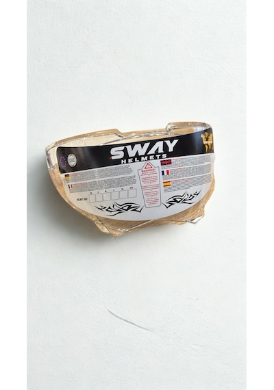 Sway Sw 868 Şeffaf Kask Camı
