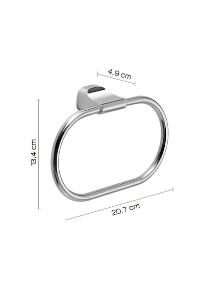 Gedy Stelvıo Halka Havluluk 207 Mm Krom