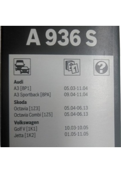Bosch 3397118936 Aerotwın Silecek 60 45CM Flatblade-Muz Tipi Golf