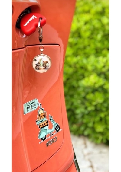 Bay Etiket Vsp19 Vespa Macera Sticker