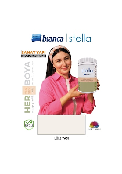 Stella Su Bazlı Saf Akrilik Boya - Lüle Taşı Diğer