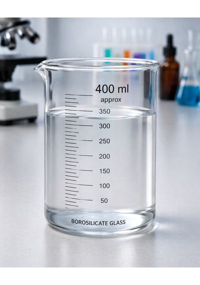 Beher Cam Dereceli 400 Ml 8 Adet