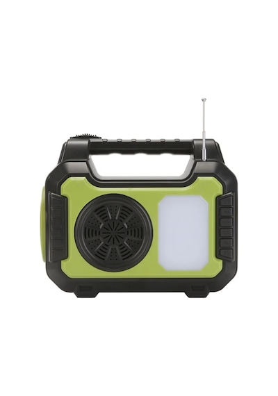 Güneş Enerji Panelli Solar Aydınlatma Sistemi Powerbank Kamp Doğa Balık Karavan Fener Fm Bluetoth