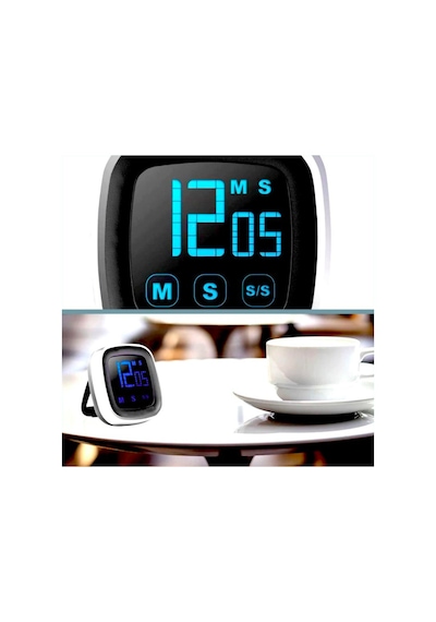 Omeniv Dokunmatik Ekran Alarm Timer Mutfak Pişirici Zamanlayıcı