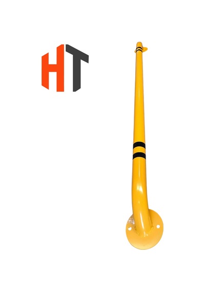 Otopark Araç Stoperi 190 Cm X 60 Mm Metal , Şerit Ayırıcı Bariyer ,otopark Demiri Sarı