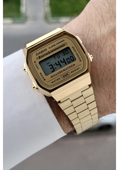 Casio Csıste261erkek Kol Saati Altın