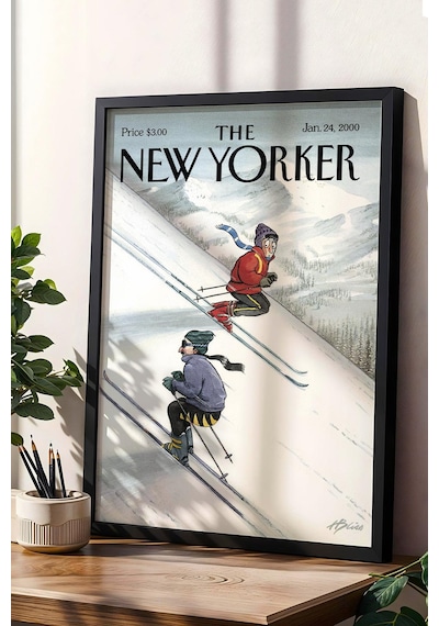 The New Yorker Çerçeveli Tablo January 24 2000