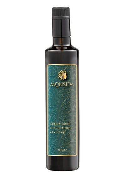 Edremit Naturel Sızma Zeytinyağı Soğuk Sıkım 500ml