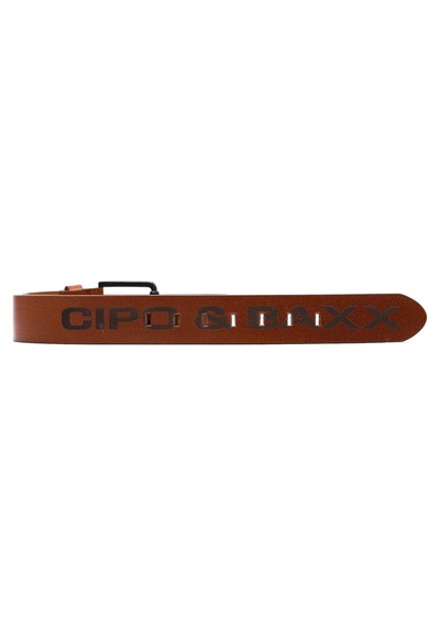Cipo & Baxx Cg110 Motifli Deri Erkek Kemer 001