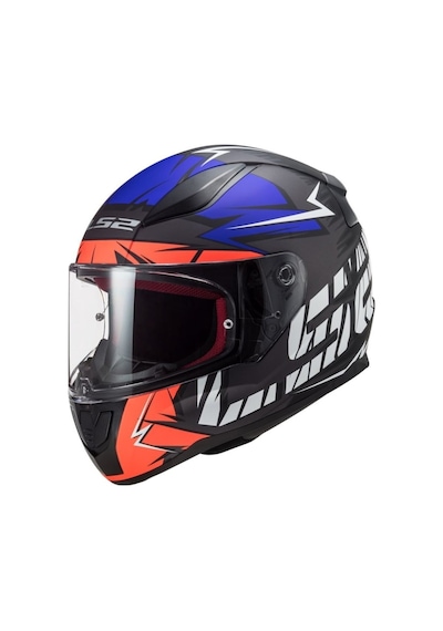 Ls2 Rapid Cromo Mavi Turucu Kask