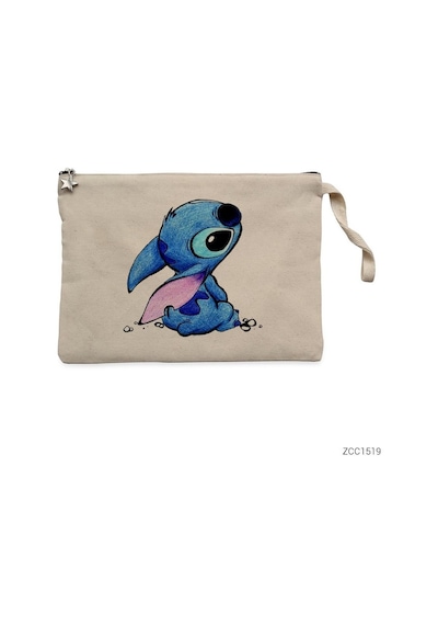 Zepplin Giyim Cute Stitch Clutch Astarlı Cüzdan / El Çantası