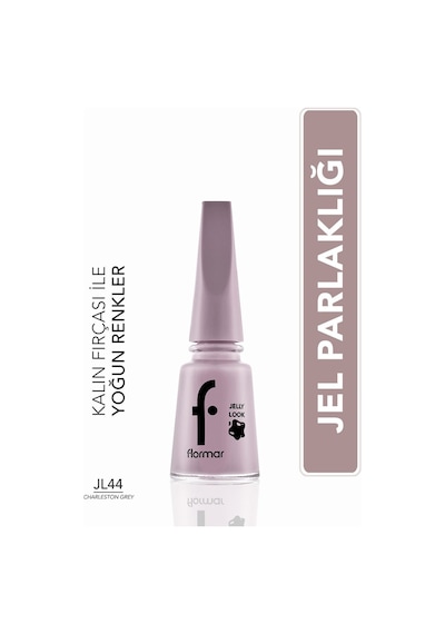 Flormar Oje - Jelly Look Nail Enamel Charleston Grey 8690604497744