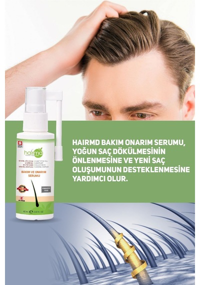 Saç Bakım Ve Onarım Serumu 60 Ml