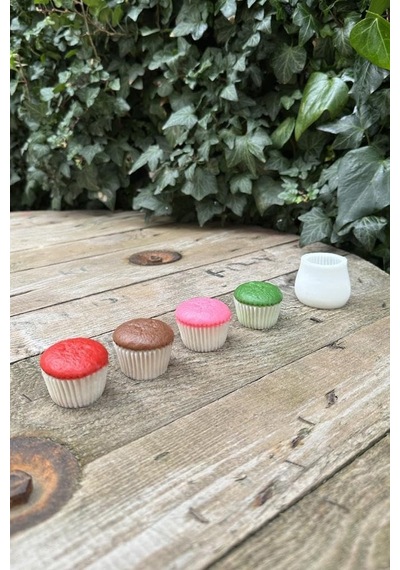 Rufus Concept Cupcake Tekli Mum Kalıbı Silikon Diğer