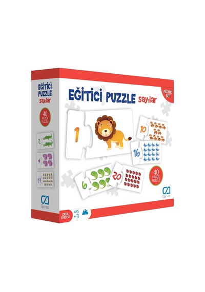 Eğitici Puzzle Sayılar
