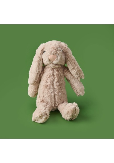 Soft Rabbit Figürlü Yastık - Bej - 16x35 Cm