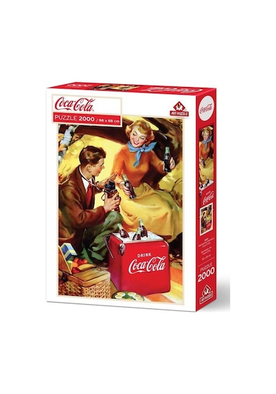 Art Puzzle Coca-cola Serinleten An 2000 Parça Puzzle