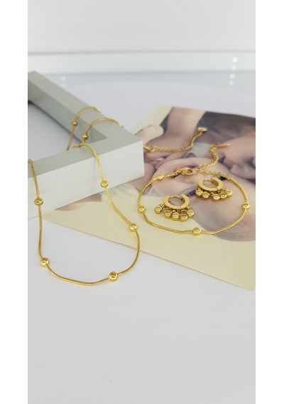 Sones Çelik Takı Setleri Sns50081061 Gümüş - Rose Gold