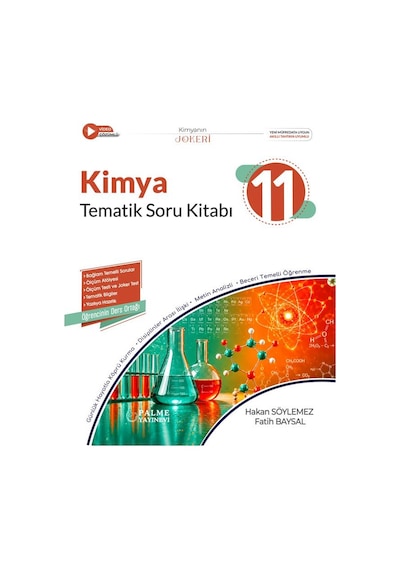 Palme 11.sınıf Joker Kimya Tematik Soru Kitabı Yeni