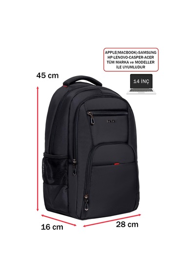 571 Collections Dada 06 Ortaokul Lise Üniversite Okul Çantası Laptop Dizüstü Bilgisayar Çantası 13,3"-14" İnç Unisex Gündelik Kadın Erkek Sırt Çantası Usb Type-c Aparat Darbe Emici Koruma Su Geçirmez Kumaş Siyah Açık Altın 571 Collections Dada 06 Ortaokul Lise Üniversite Okul Çantası Laptop Dizüstü Bilgisayar Çantası 13,3"-14" İnç Unisex Gündelik Kadın Erkek Sırt Çantası Usb Type-c Aparat Darbe Emici Koruma Su Geçirmez Kumaş Siyah Açık Altın