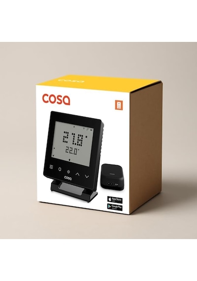 Akıllı Oda Termostatı Kablosuz Kombi Kontrolü V5 Wi-fi