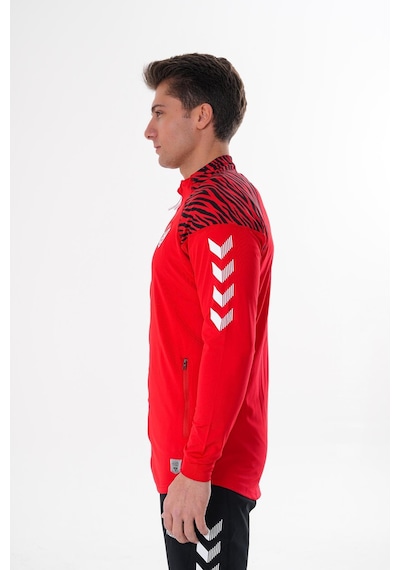 Hummel Tff Hakem Ders Ve Kamp Eşofman Üstü Kırmızı Kırmızı