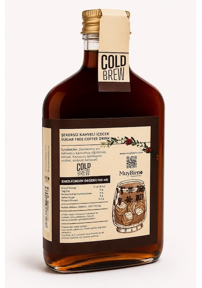 Muybieno Cold Brew Soğuk Kahve 200 Ml Cold Brew