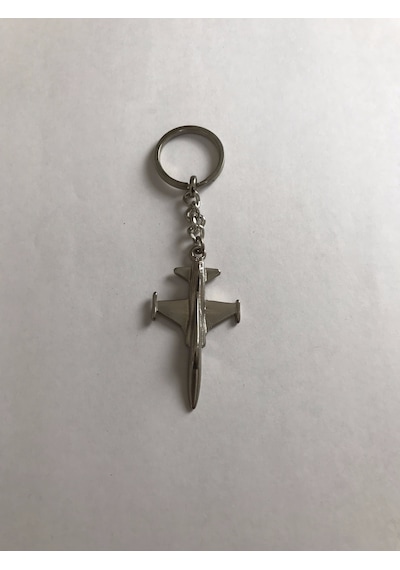Bd Tekstil Uçak Model F-16 Tasarım Gümüş Renkli Bileklik