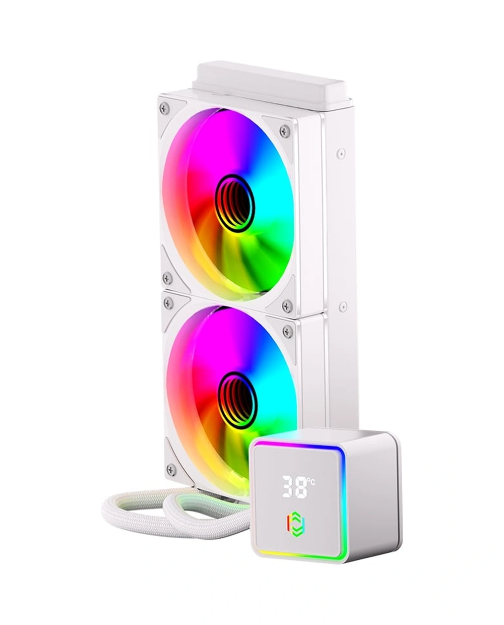 Frısby Fcl-240w Argb 240mm Beyaz İşlemci Sıvı Soğutucu Azaz3frı0002