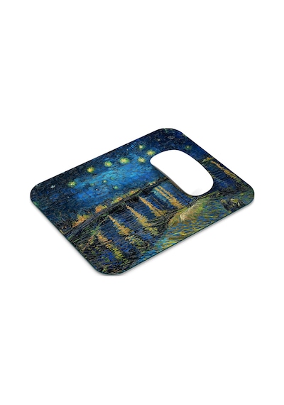 Van Gogh Rhone Nehri Üzerinde Yıldızlı Gece Mouse Pad