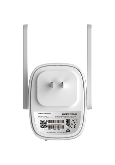 Ruıjıe Reyee Rg-ew300r, 1port, 300mbps, 2.4ghz, Wifi 4, Wps Buton