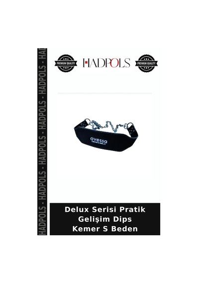 Delux Serisi Pratik Gelişim Dips Kemer S Beden Çok Renkli